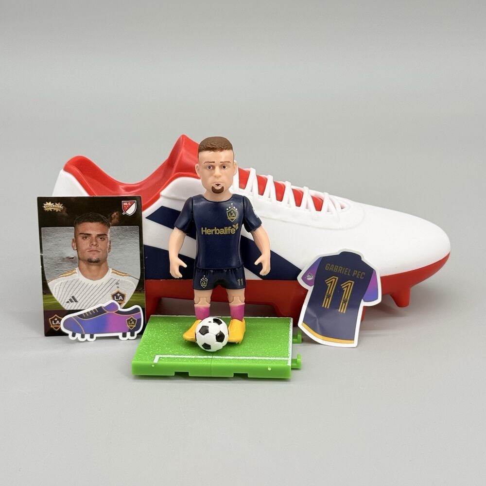 Supergoal MLS Major League Soccer Cleat Shoe Capsule Gabriel Pec Figure